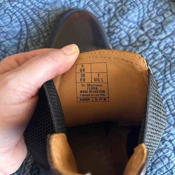 Doc Marten Flora Boots Size 7 Cherry Red - Picture 9 of 9